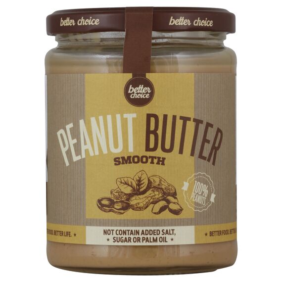 Арахисовая паста Better Choice Peanut Butter 500 г
