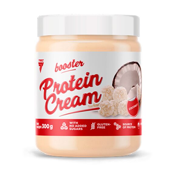 Протеиновая паста кокосовая Trec Nutrition Booster Protein Cream Coconut 300 г