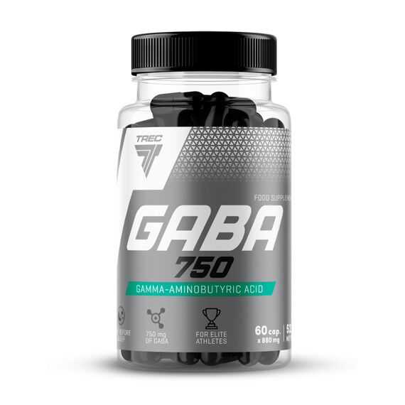 Антидепрессант Trec Nutrition GABA 750 60 капсул, изображение 4