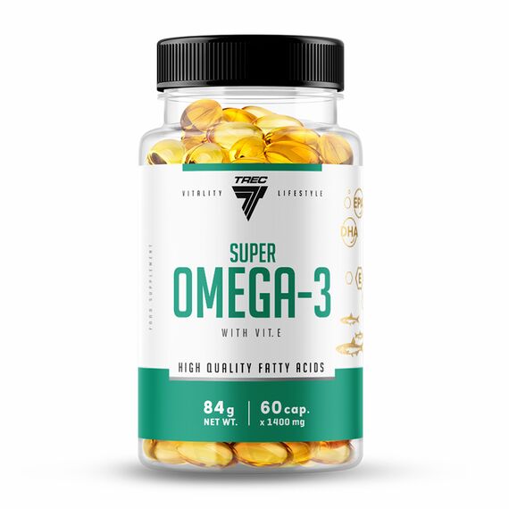 Омега-жиры Trec Nutrition Super Omega-3 60 капсул, изображение 3
