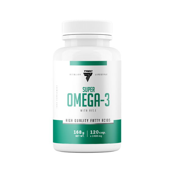 Омега-жиры Trec Nutrition Super Omega-3 120 капсул, изображение 3