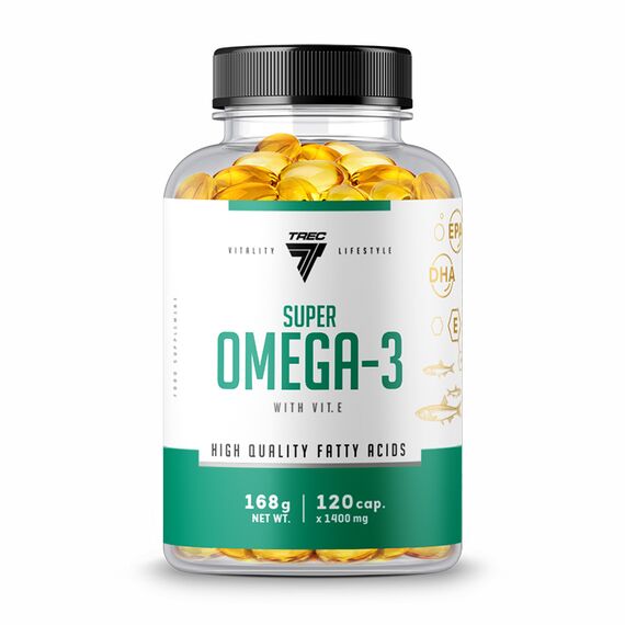 Омега-жиры Trec Nutrition Super Omega-3 120 капсул, изображение 4