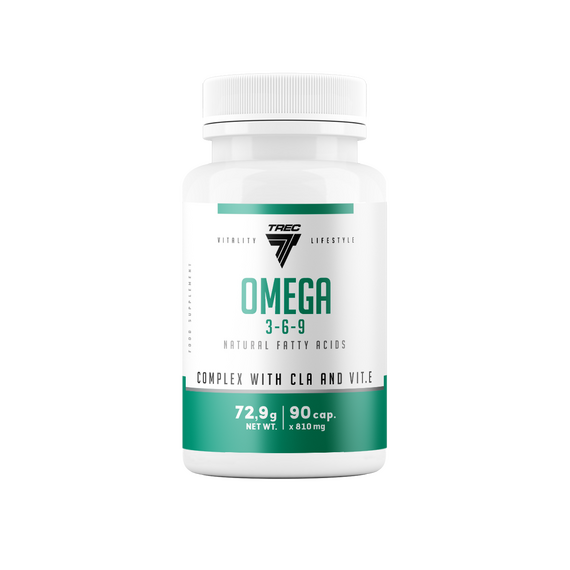 Омега жиры Trec Nutrition Omega-3-6-9 90 капсул, изображение 5