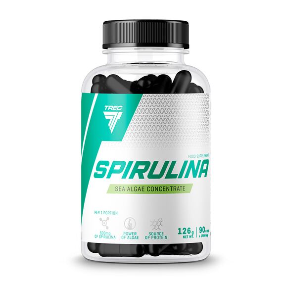 Спирулина Trec Nutrition Spirulina Sea Algae Concentrate 90 капсул