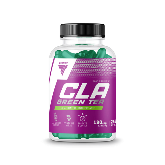 Конъюгированная линолевая кислота Trec Nutrition CLA + Green Tea 180 капсул