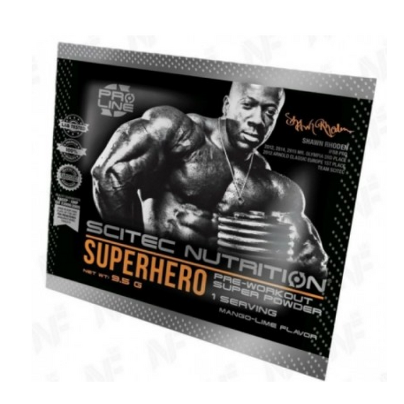 Предтренировочный комплекс Scitec Nutrition Superhero Pre-Wo 9,5 г
