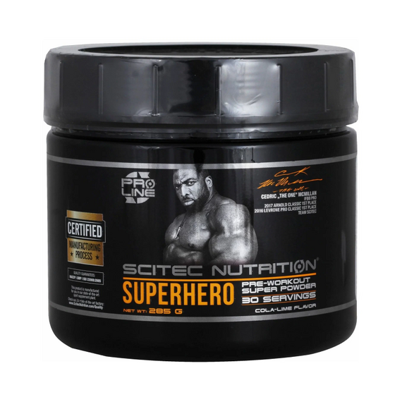 Предтренировочный комплекс Scitec Nutrition Superhero Pre-Wo 285 г