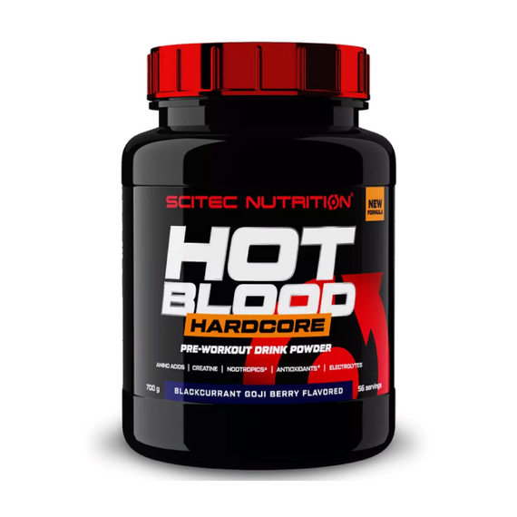 Предтренировочный комплекс Scitec Hot Blood Hardcore 700 г