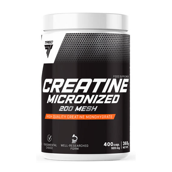 Креатин Trec Nutrition Creatine Micronized 200 mesh 400 капсул
