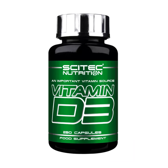 Витамин D3 Scitec 500 МЕ 250 капсул