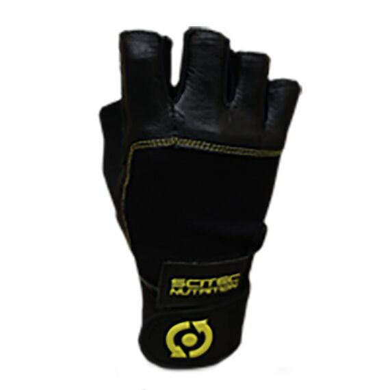 Перчатки Scitec Nutrition YELLOW LEATHER STYLE 2 шт
