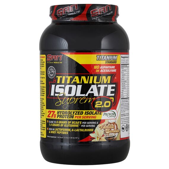 Протеин S.A.N. Titanium Isolate Supreme 900 грамм