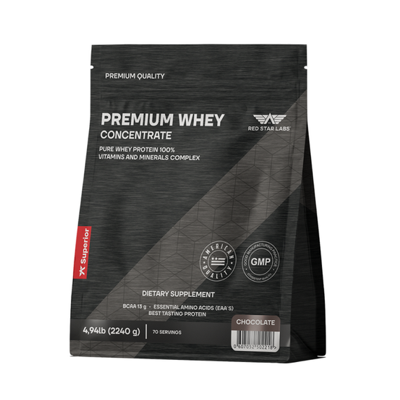 Протеин Red Star Labs Premium Whey Concentrate 2240 г