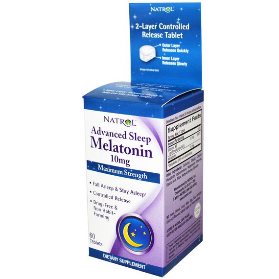 Advanced Sleep Melatonin 10 мг