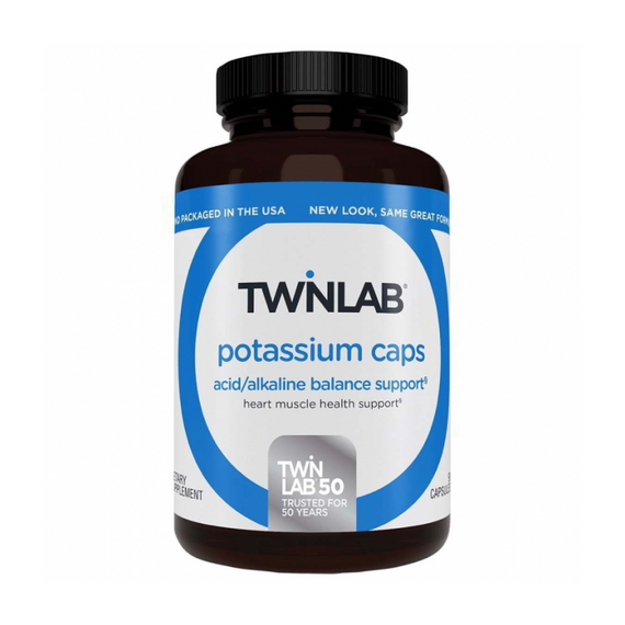 Минералы Twinlab Potassium Caps 90 капсул