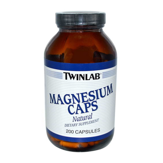 Магний Twinlab Magnesium 200 капсул