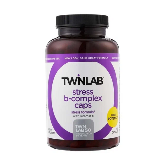 Комплекс витаминов Twinlab Stress B-Complex 250 капсул