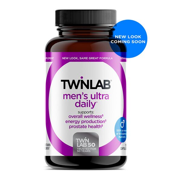 Витаминно-минеральный комплекс Twinlab Men's Ultra Daily 120 капсул, изображение 2