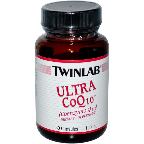 Коэнзим Twinlab Ultra Co Q10 100 мг 60 капсул