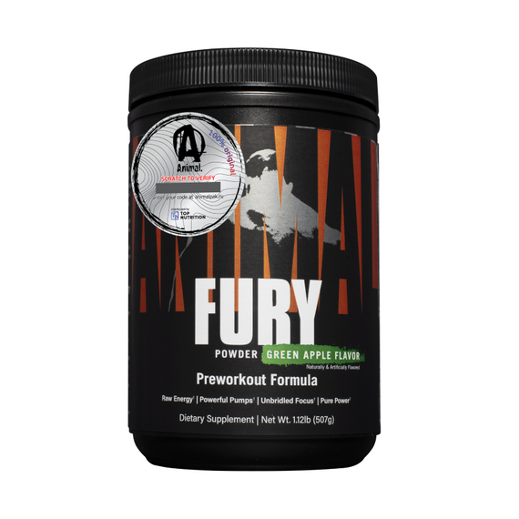 Предтренировочный комплекс Universal Nutrition Animal FURY 502-507 г