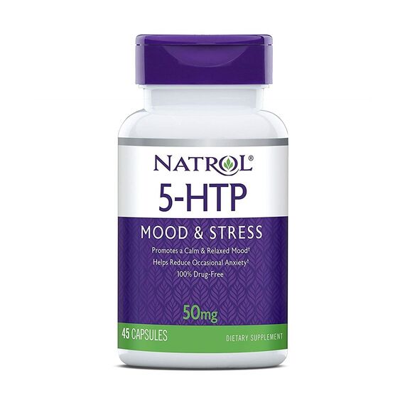 Аминокислота Natrol 5-HTP 50 мг 45 капсул