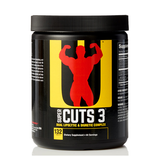 Жиросжигатель Universal Nutrition Super Cuts 3 130 таблеток
