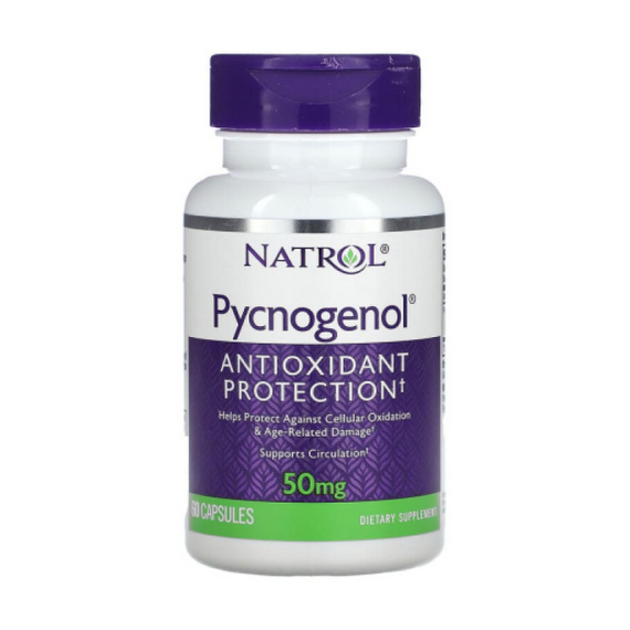 Антиоксидант Natrol Pycnogenol 50 мг 60 капсул