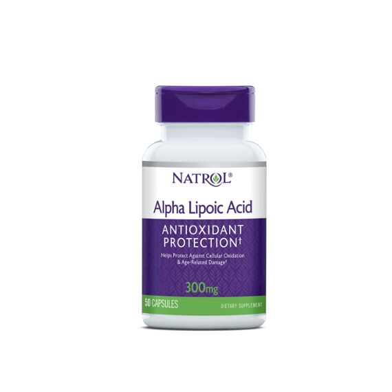 Антиоксидант Natrol Alpha Lipoic Acid 300 мг 50 капсул