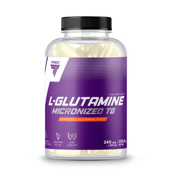 Аминокислота Trec Nutrition L-Glutamine Micronized T6 240 капсул