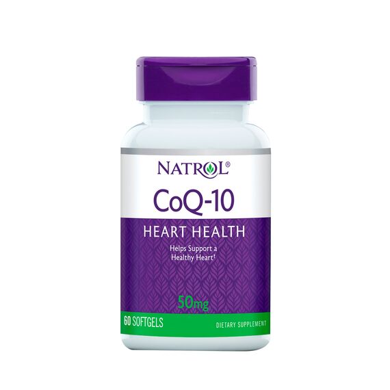 Коэнзим Natrol CoQ-10 50 мг 60 капсул