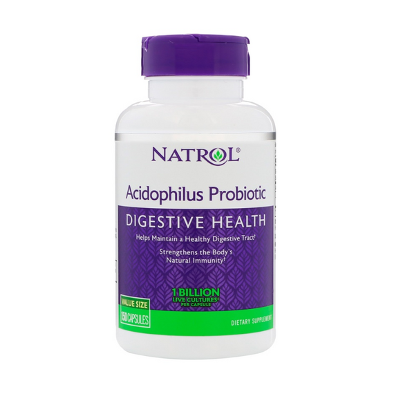 Acidophilus (пробиотик) 100 мг Natrol 150 капсул