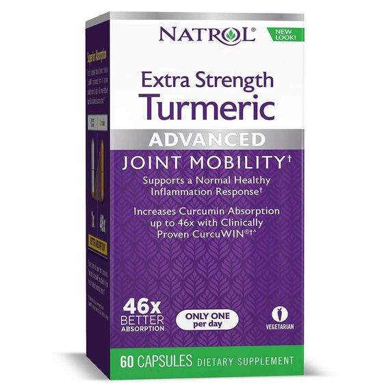 Куркумин Natrol Turmeric 60 капсул