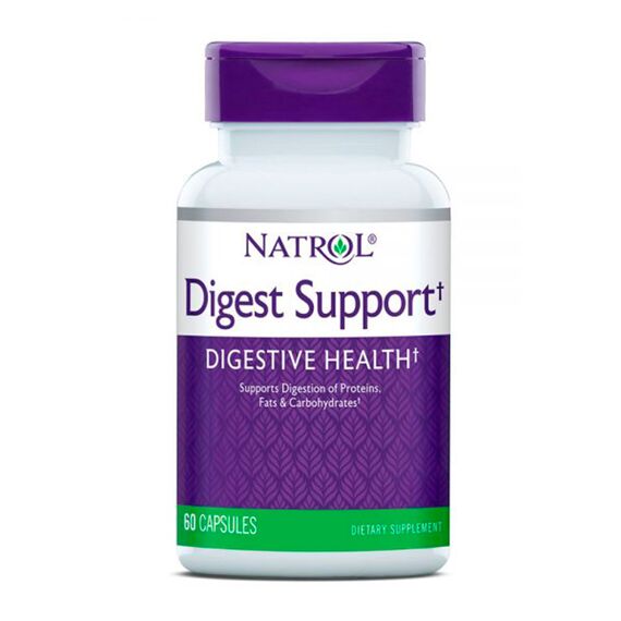 Комплекс ферментов Natrol Digest Support 60 капсул