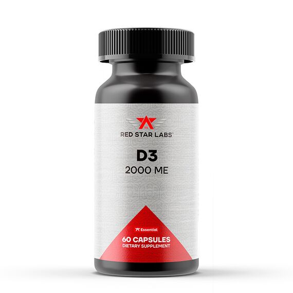 Витамины Red Star Labs D3 2000 ME (50 мкг) 60 капсул