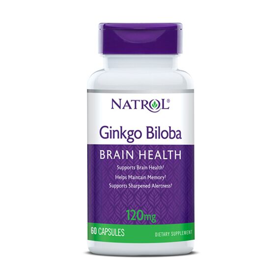 Антиоксидант Natrol Ginkgo Biloba 120 мг 60 капсул