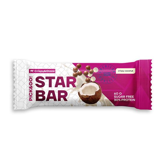 Протеиновый батончик Red Star Labs STARBAR Crispy and Glaze 60 г