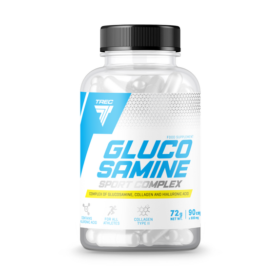 Комплекс для суставов и связок Trec Nutrition Glucosamine Sport Complex 90 капсул, изображение 2