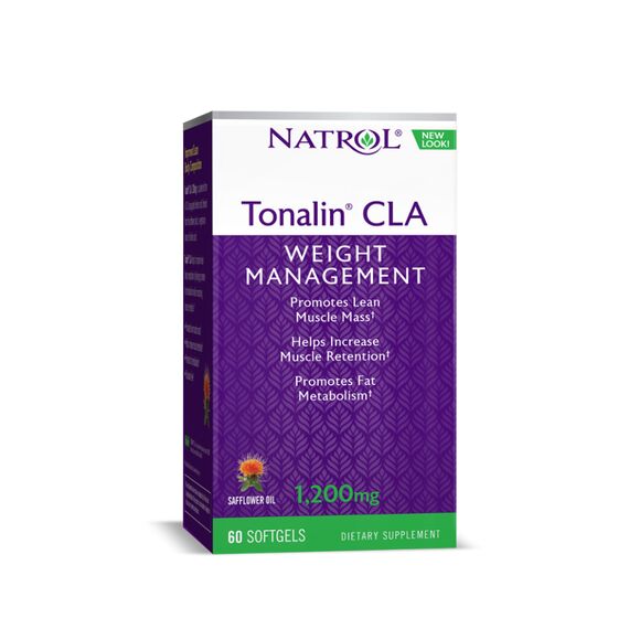 Конъюгированная линолевая кислота Natrol Tonalin CLA 1200 мг 60 капсул