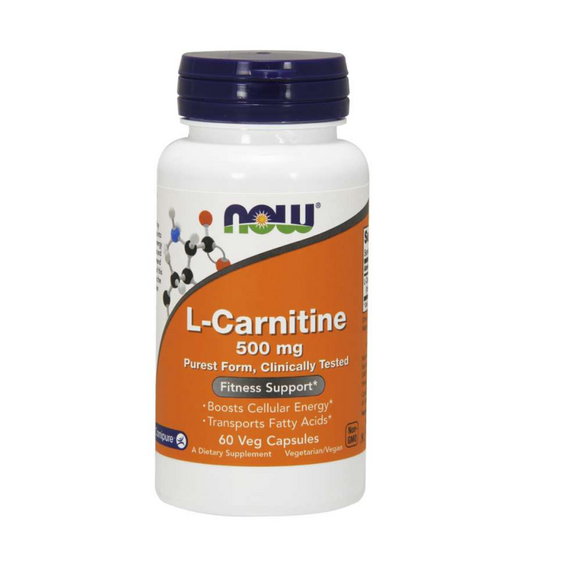 L-карнитин NOW L-Carnitine 500 mg 60 капсул