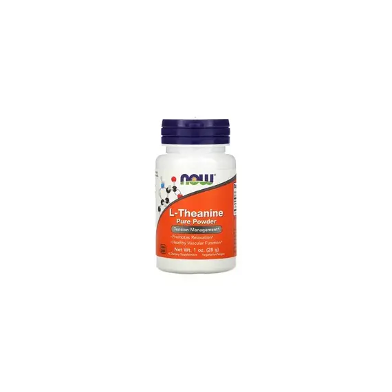 Теанин NOW L-Theanine Pure Powder 28 г