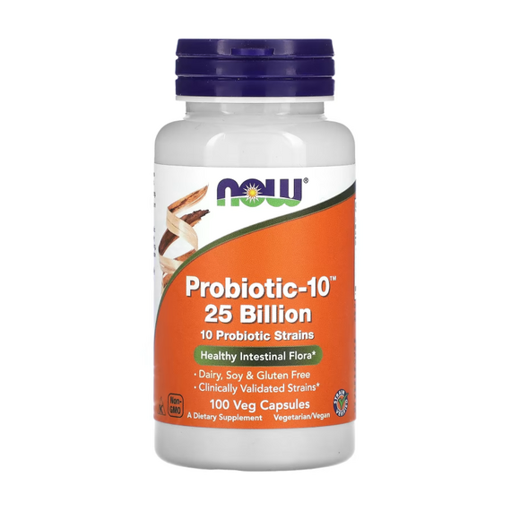 Пробиотик NOW Probiotic-10 25 billion 100 капсул