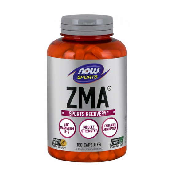 Минеральный комплекс NOW ZMA 800 mg 180 капсул