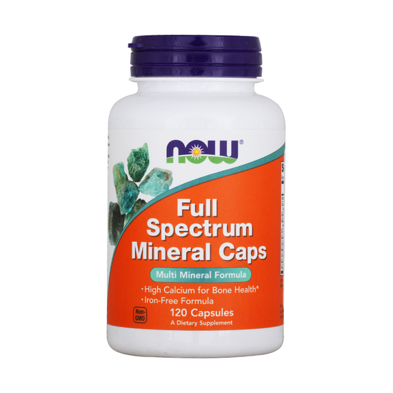Минеральный комплекс NOW Full Spectrum Mineral 120 капсул