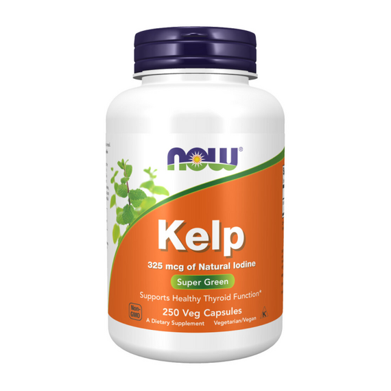 Минералы NOW Kelp 250 Вег.капсул