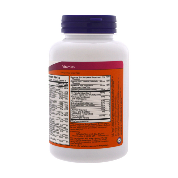 Витаминно-минеральный комплекс ADAM Men's Multivitamin 90 мягких капсул, изображение 3