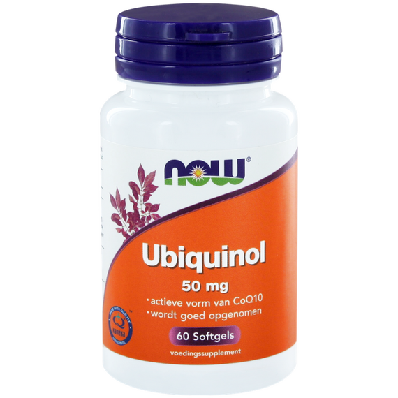 Коэнзим NOW CoQH-CF UBIQUINOL 60 мягких капсул