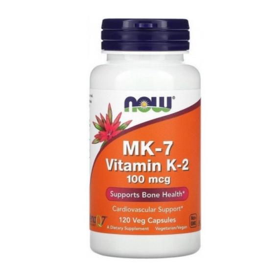 Витамин NOW Vitamin K-2 100 мкг 120 вег. капсул