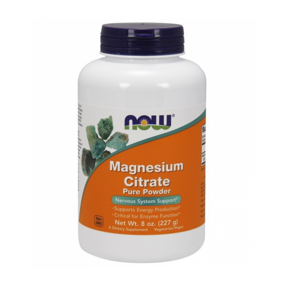 Минералы NOW Magnesium Citrate Powder 227 г