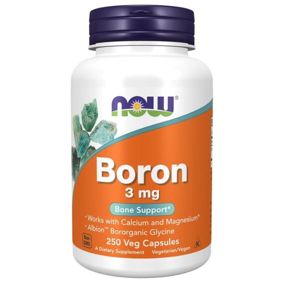 Минерал NOW Boron 3 мг 250 капсул