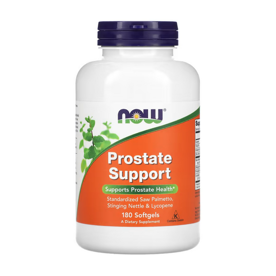 Препарат для здоровья простаты NOW Prostate support 180 капсул